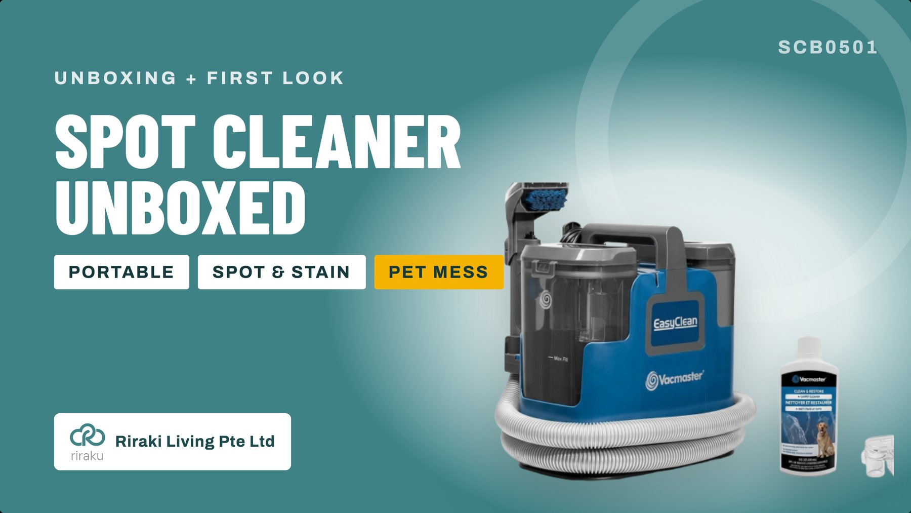 Vacmaster SCB0501 — feature overview 1