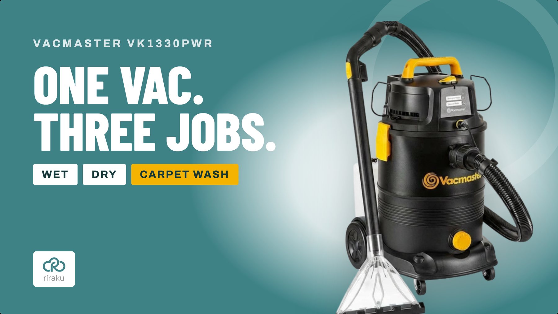 Vacmaster VK1330PWR — feature overview 1